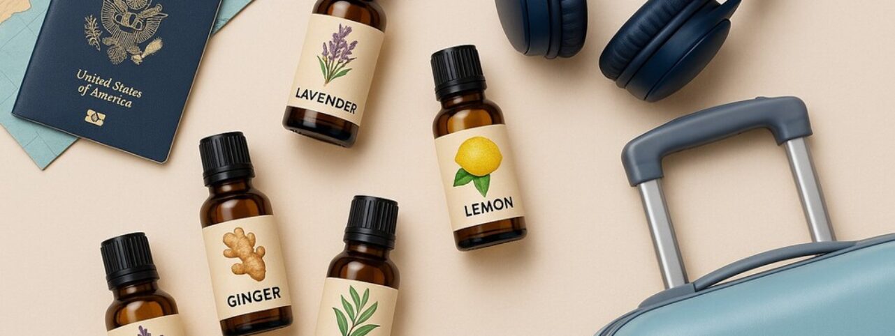 Top 5 Essential Oils for Motion Sickness, Jet Lag & Stress-Free Travel