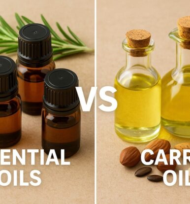Essential Oils Vs Carrier Oils: Know the Difference & Benefits