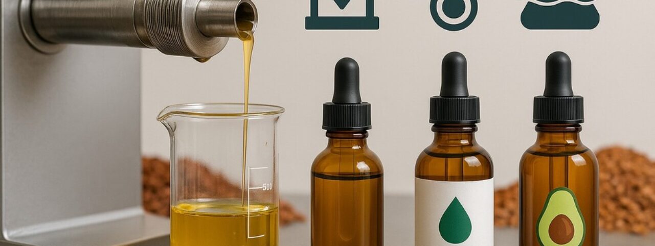 How Cold-Pressing Governs The Quality of Carrier Oils