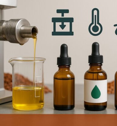 How Cold-Pressing Governs The Quality of Carrier Oils