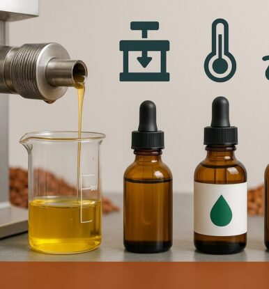 How Cold-Pressing Governs The Quality of Carrier Oils